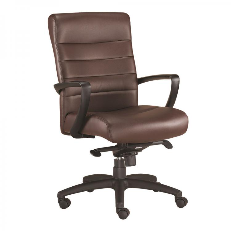 Manchester MidBack Leather Chair Integrity Furniture